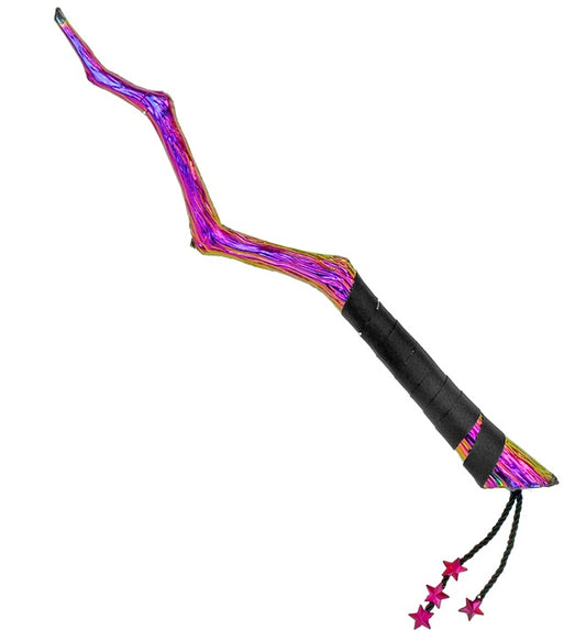 Hexenstab 36 cm als Kostümzubehör für Fasnacht und Halloween
