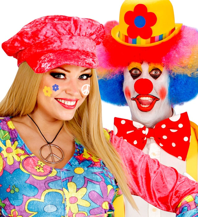 Blaue Schminkstifte 3,5 ml im Display für Fasnacht und Karneval