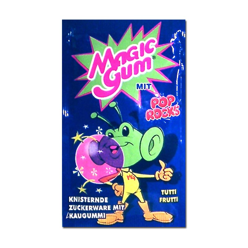 Magic Gum Pop Rocks Zuckerwatte Kaugummi 7 g Beutel