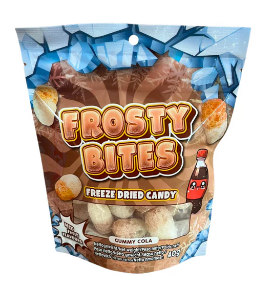 Frosty Bites Gefriergetrocknete Gummibärchen Cola 40g