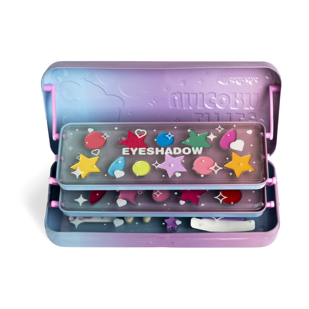 Martinelia Little Unicorn Kosmetikset in Blechbox mit 3 Ebenen und 29 Teilen