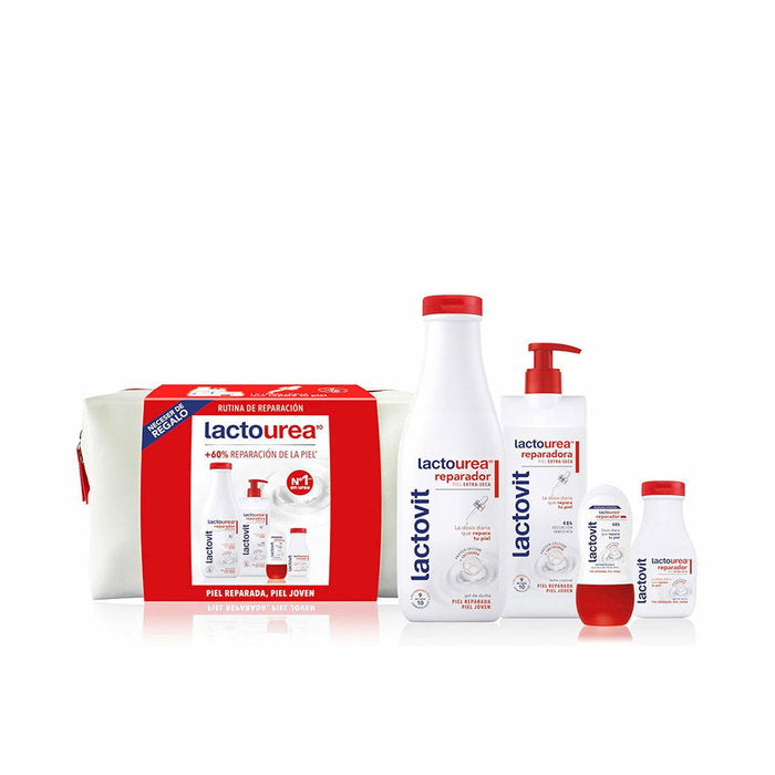 Lactovit Lacto-Urea Reparador Körperpflege-Set mit 5 Produkten