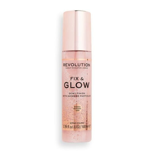 REVOLUTION MAKE UP REVOLUTION MAKE UP Glow Fix Illuminating Fixing Spray 100 ml Make-up Fixierspray