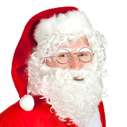 Boland Widmann Weihnachtsmann Brille in Gold - Fasnacht24.ch – Produktansicht