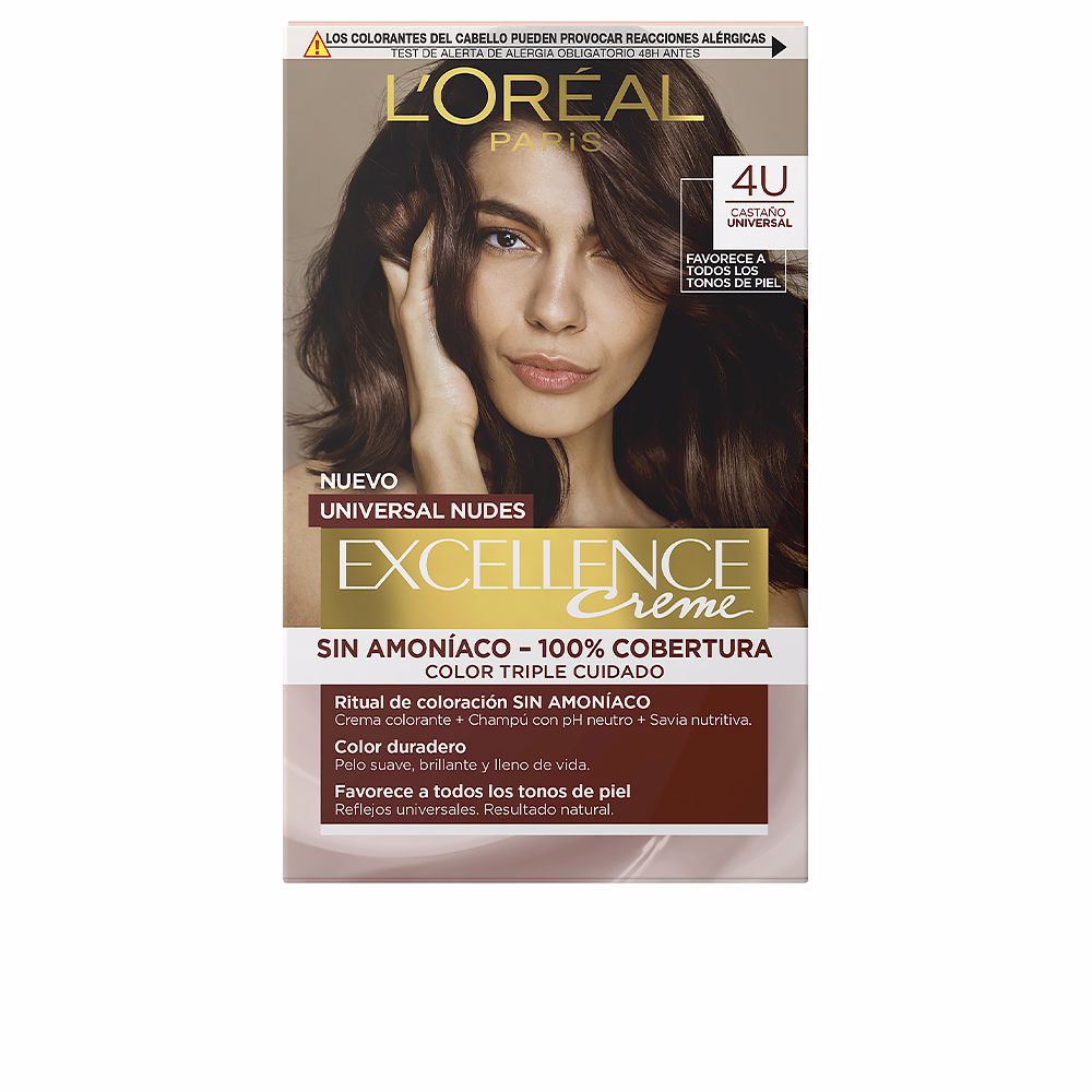 EXCELLENCE NUDES dye #4u-brown 5 u