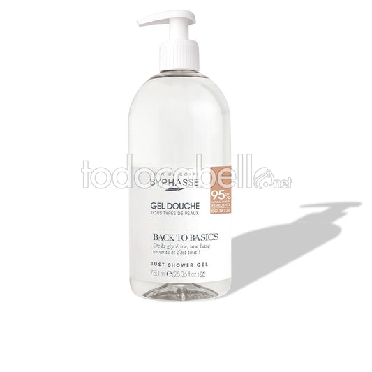 BYPHASSE BYPHASSE Back to Basics Duschgel 750 ml Gel De Ducha Körperpflege Kosmetik