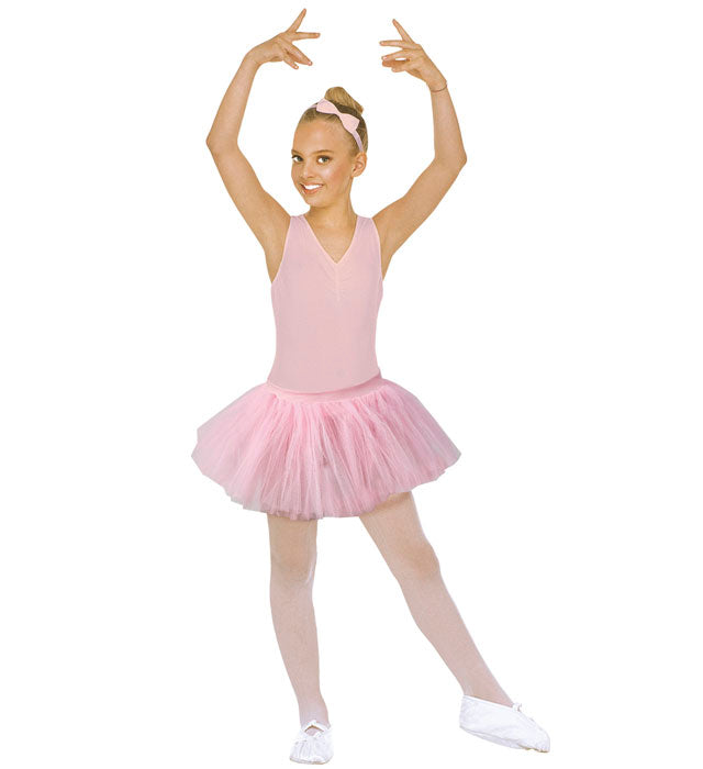 Elegantes rotes Tutu für Tänzerinnen auf Fasnacht und Karneval