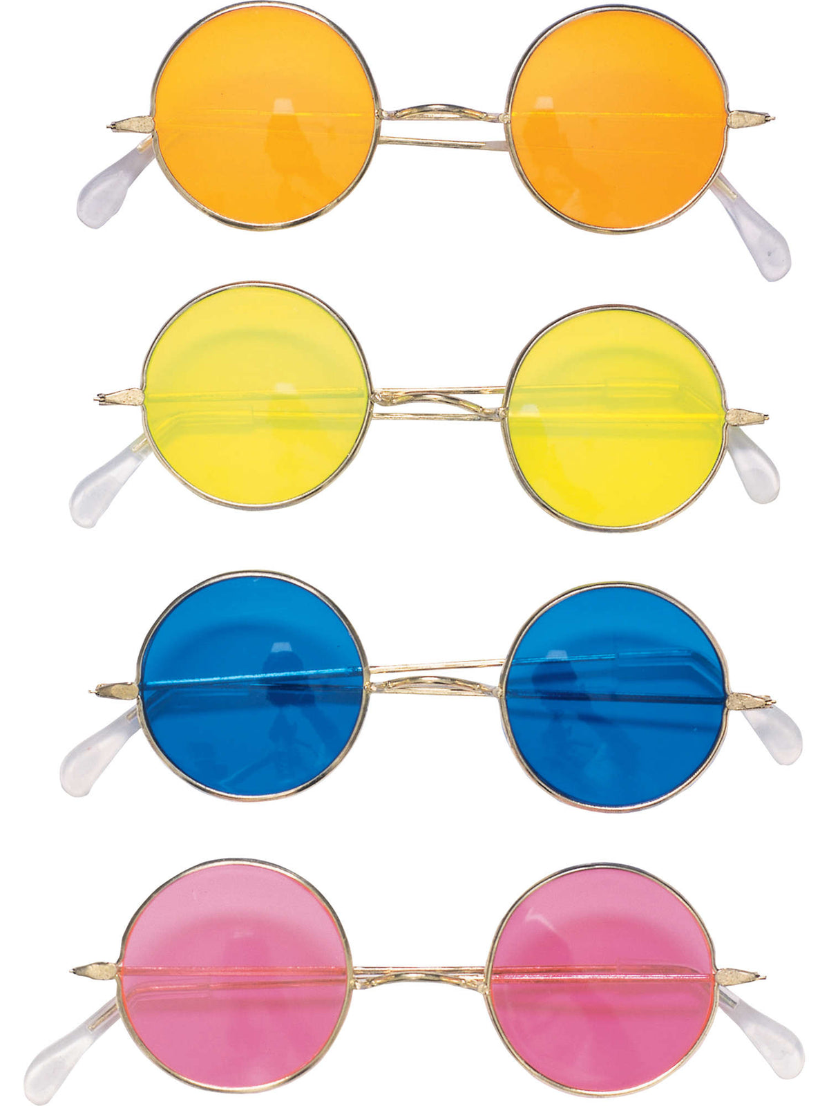 Rubies Hippie Round Glasses (12Pc Pack) Kostümzubehör
