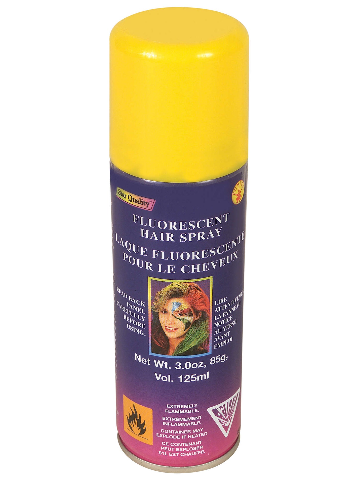 Rubies Yellow Fluorescent Hairspray Kostümzubehör