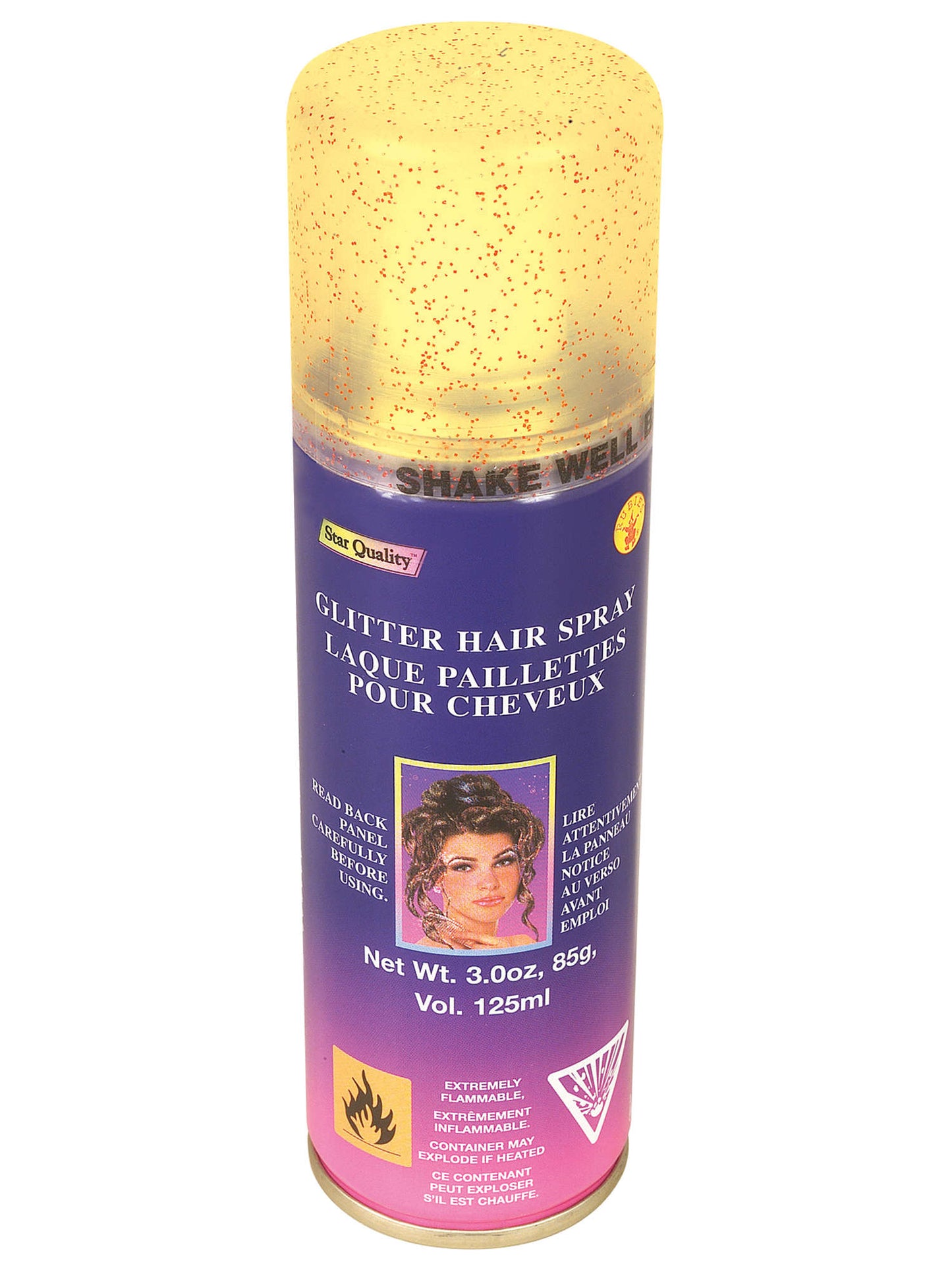 Rubies Gold Glitter Hairspray Kostümzubehör