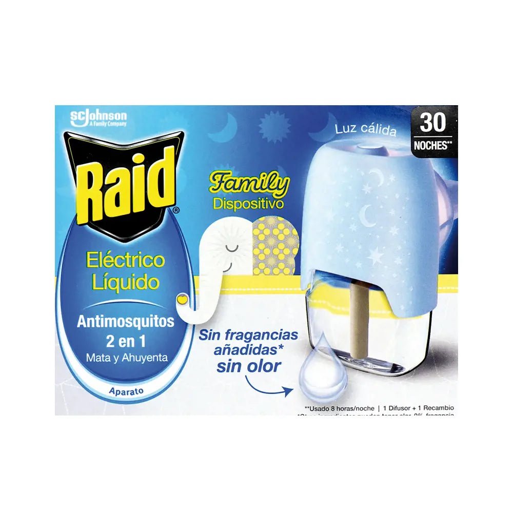 RAID RAID Family Antimosquitos Nachfüllpack 30 Nächte Mückenschutzgerät Kosmetik