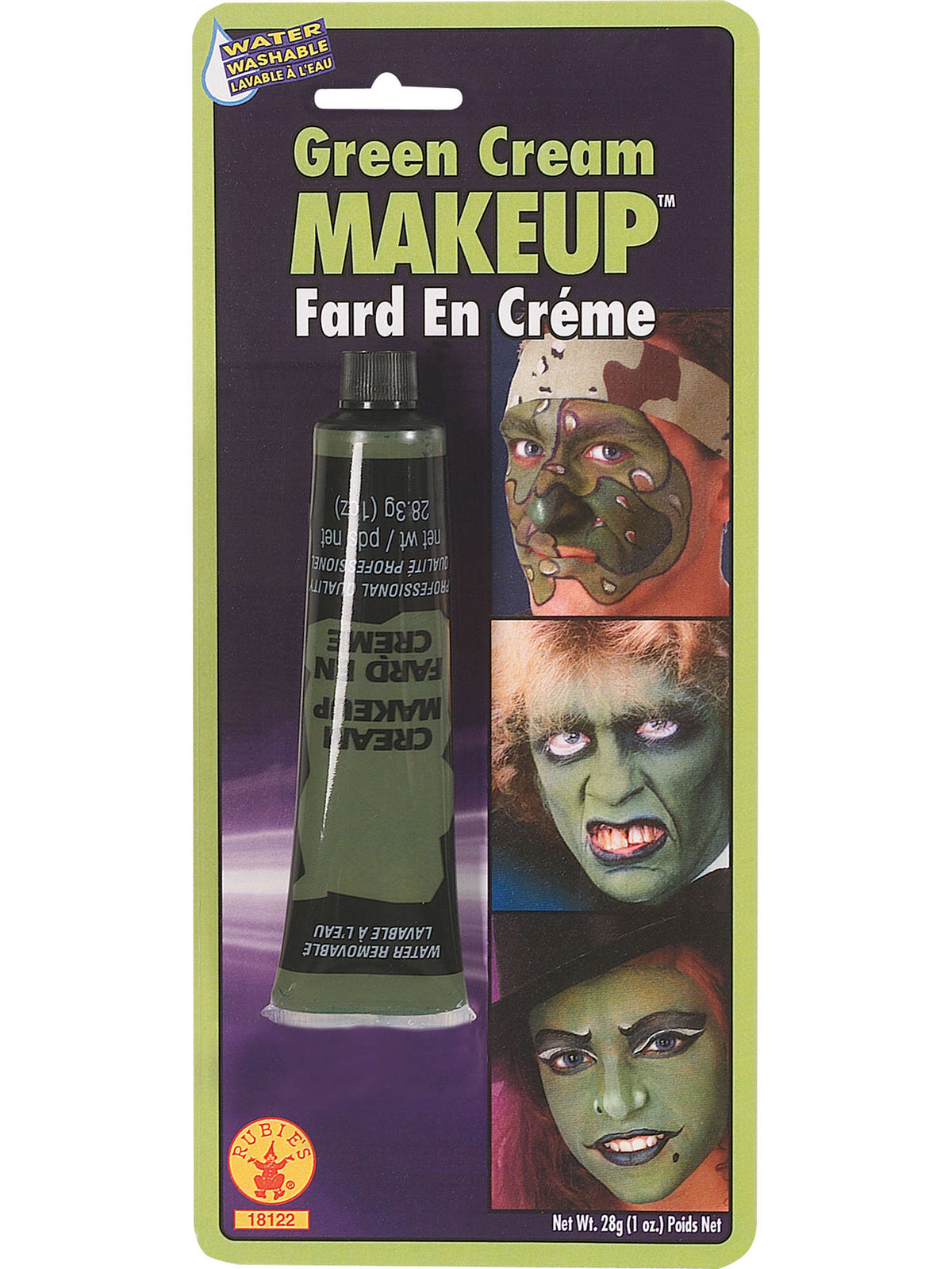 Rubies Green Cream Make-Up