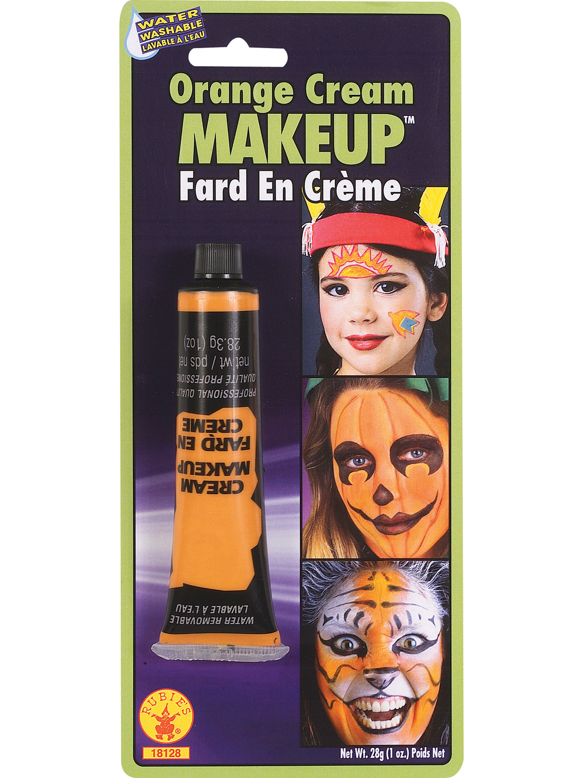 Rubies Generic Orange Cream Make-Up für Unisex