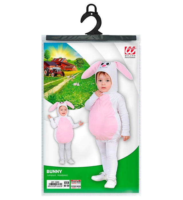 Puffy Häschen Kopfbedeckung aus weichem, flauschigem Material für Fasnacht und Karneval