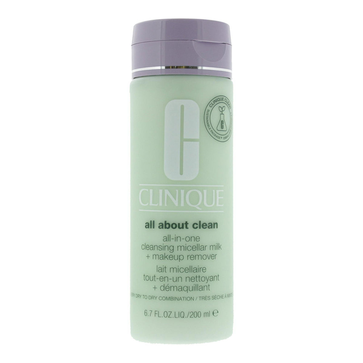 Clinique, All About Clean, Beseitigt Unreinheiten, Mizellenmilch, 200 ml