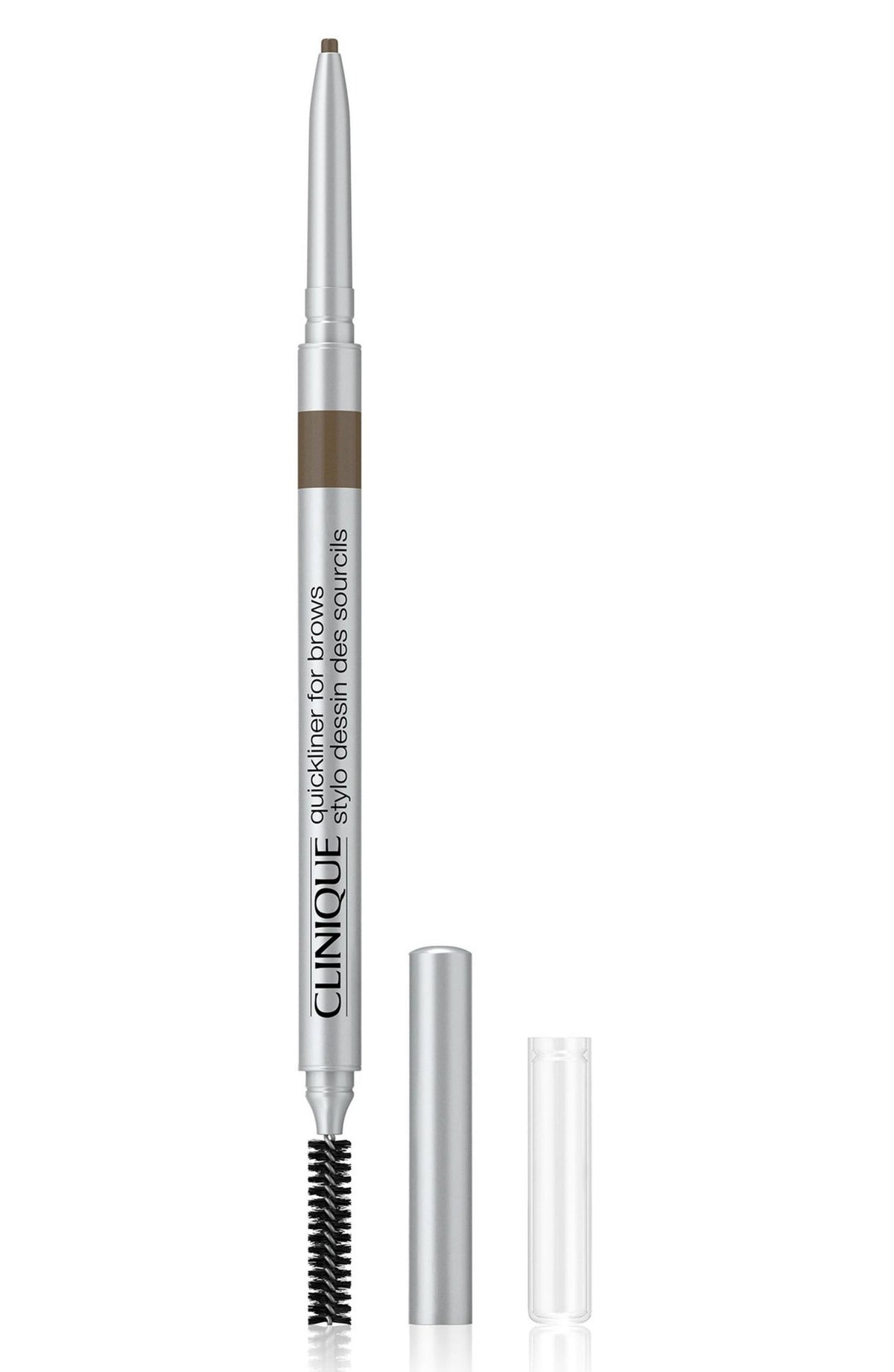 Clinique, Quickliner, Beidseitig, Augenbrauencreme-Stift, 03, Weiches Braun, 6 g