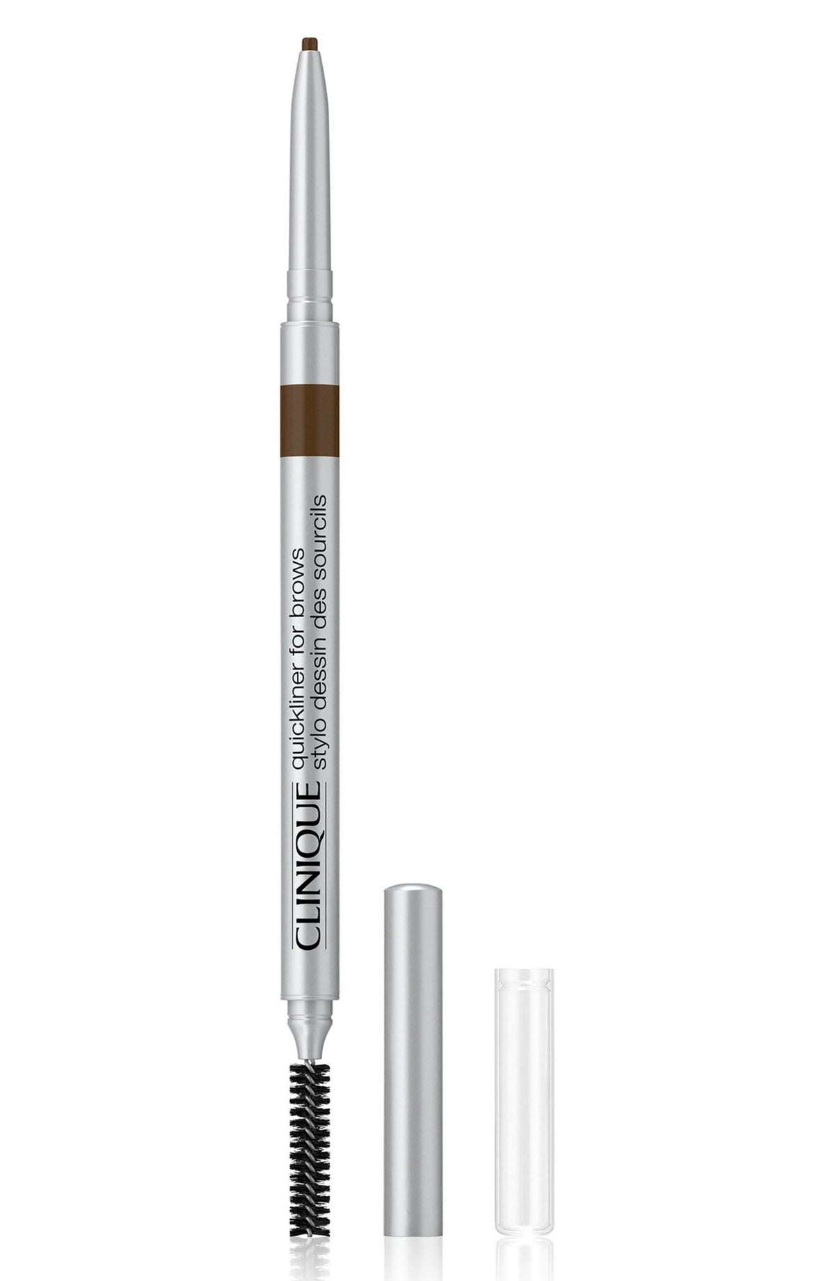 Clinique, Quickliner, Beidseitig, Augenbrauencreme-Stift, 05, Dark Espresso, 6 g