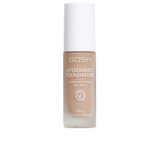 GOSH Hydramatt Base Make-up SPF 15 Farbton 010 Light Dark Red 30 ml