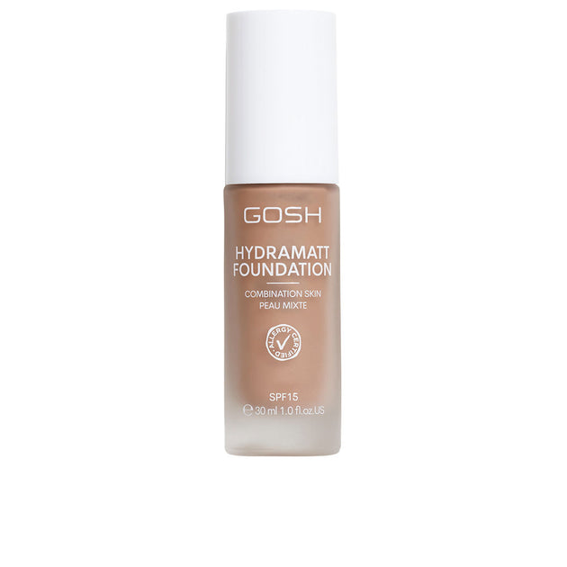GOSH Hydramatt Foundation SPF 15 01 Medium Dark Red 30 ml