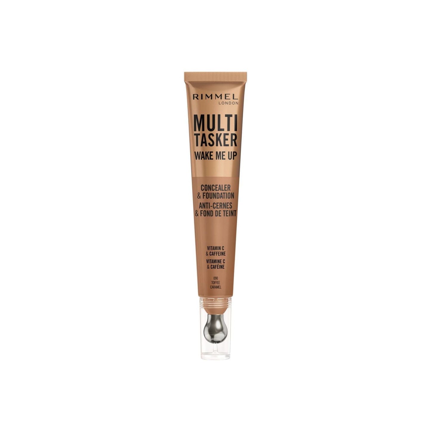 Rimmel London Multitasker Wake Me Up Corrector Y Base De Maquillaje Toffee 20 ml