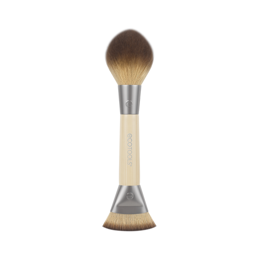 ECOTOOLS ECOTOOLS Sculpt Bronze Duo Pinsel für Kontur und Bronzer 1 Stück Kosmetik