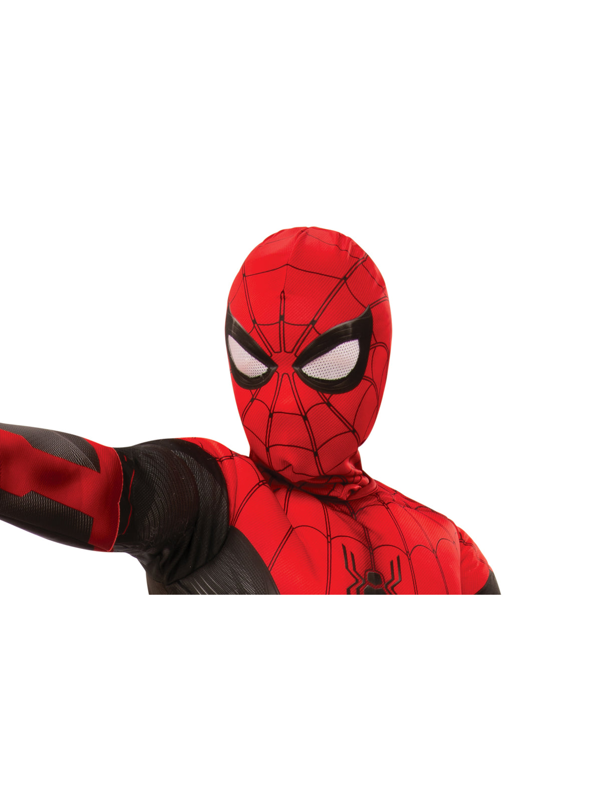 Rubies SPIDER-MAN (RED/BLACK) FABRIC MASK Maske