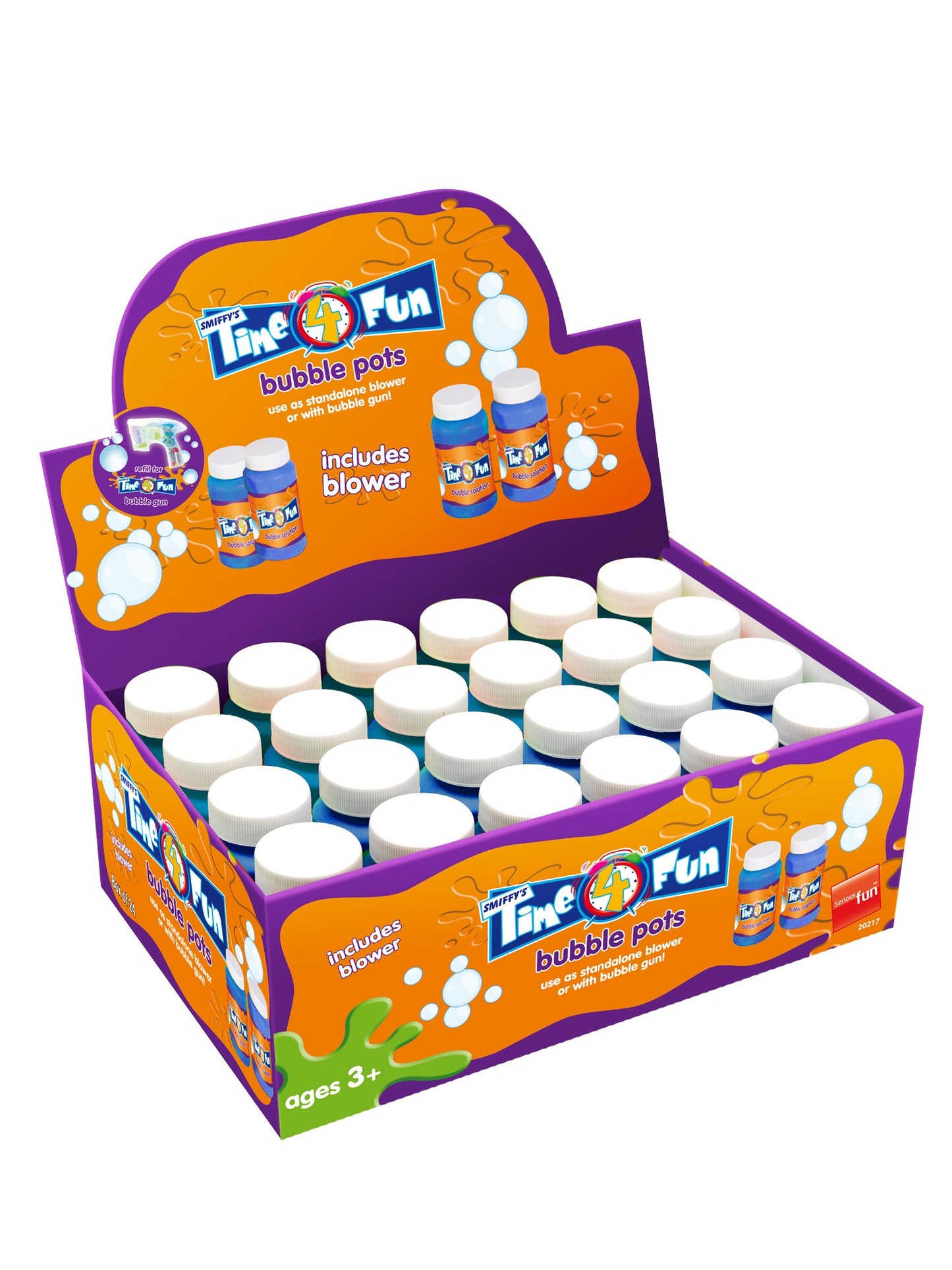 Smiffys FUNTIME Bubble Pots JN für Unisex
