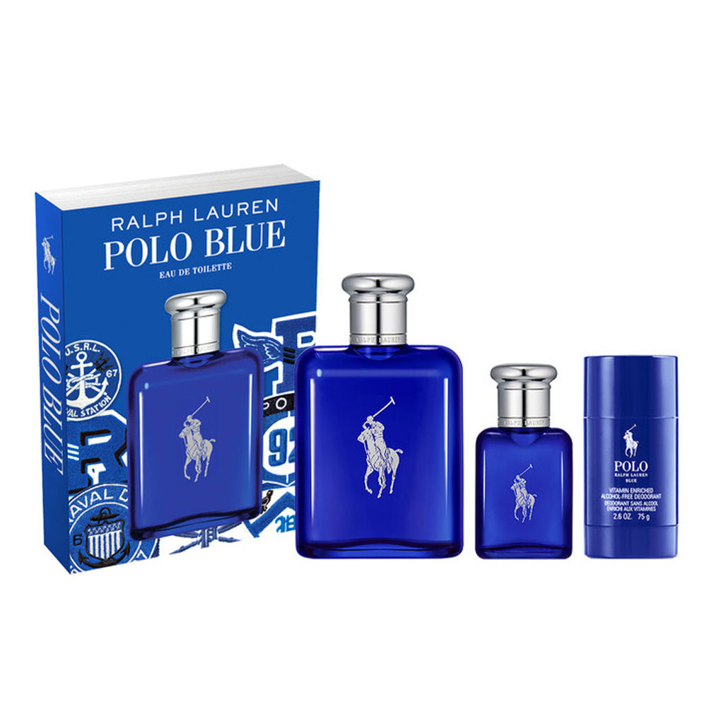 POLO BLUE CASE 3 pcs