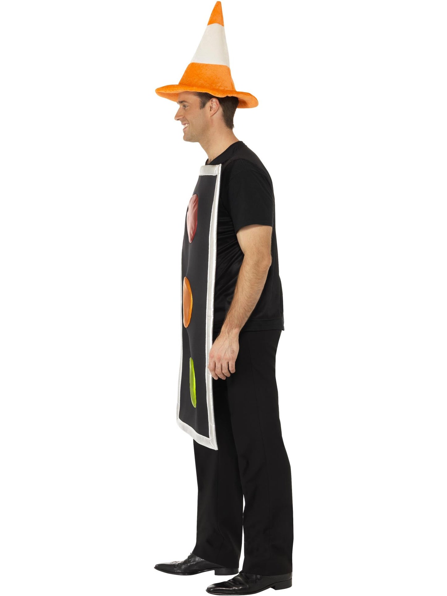 Smiffys COMEDY Traffic Light Costume, Black CS für Unisex