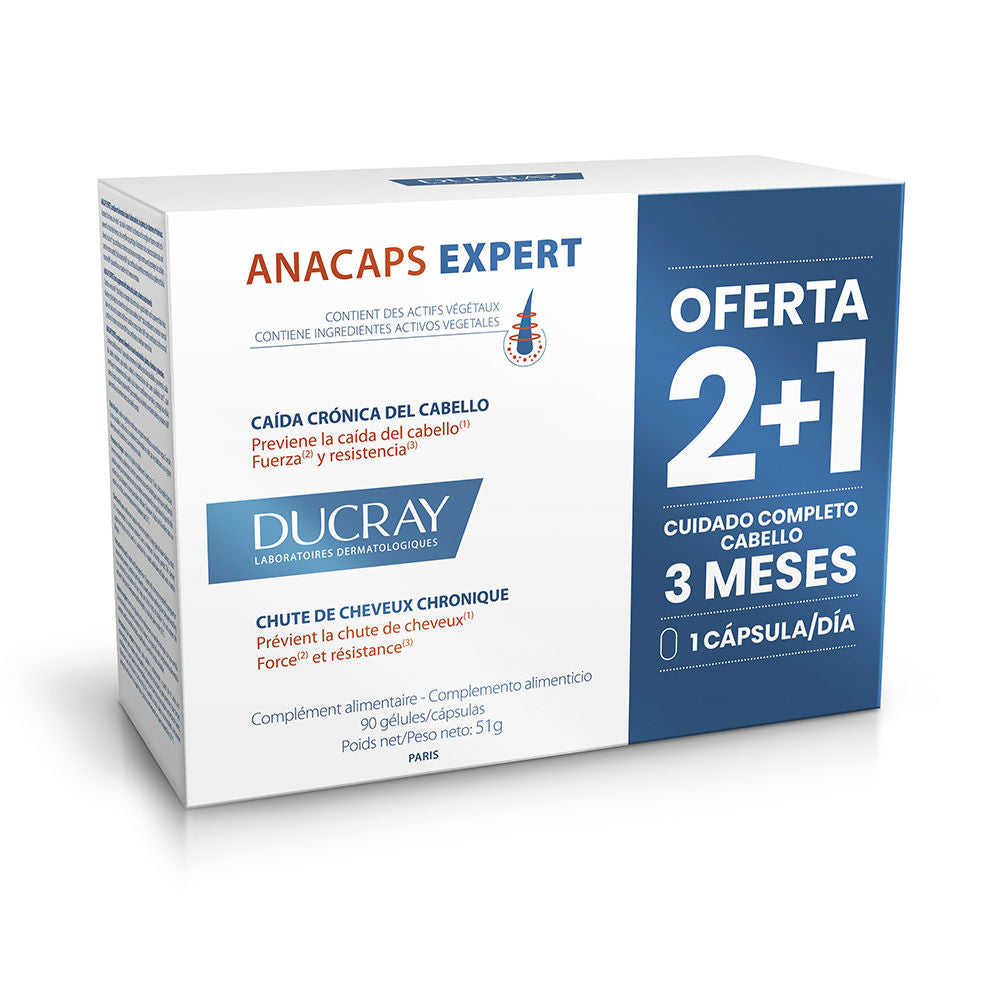 ANACAPS EXPERT food supplement chronic hair loss 90 u