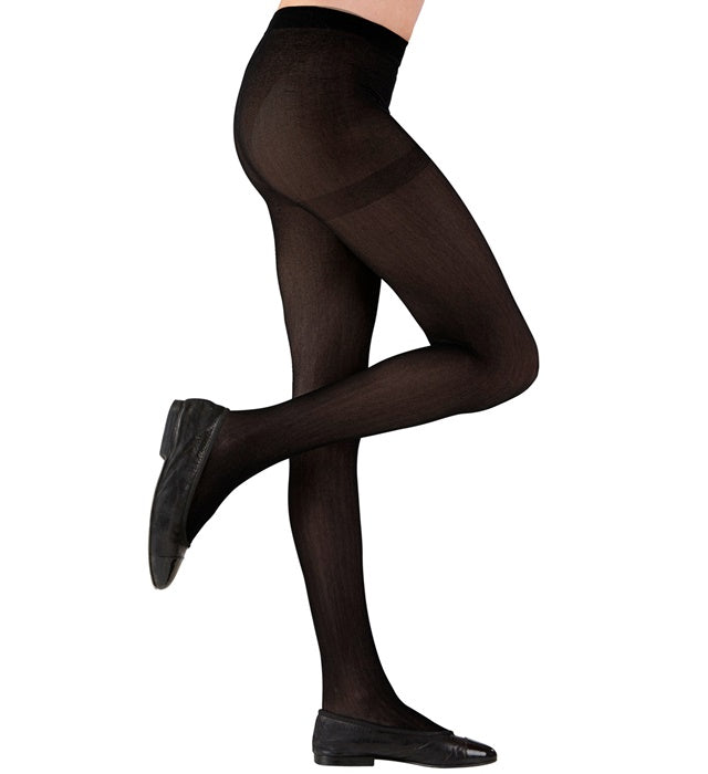 Schwarze Strumpfhose mit 40 DEN blickdicht und bequem