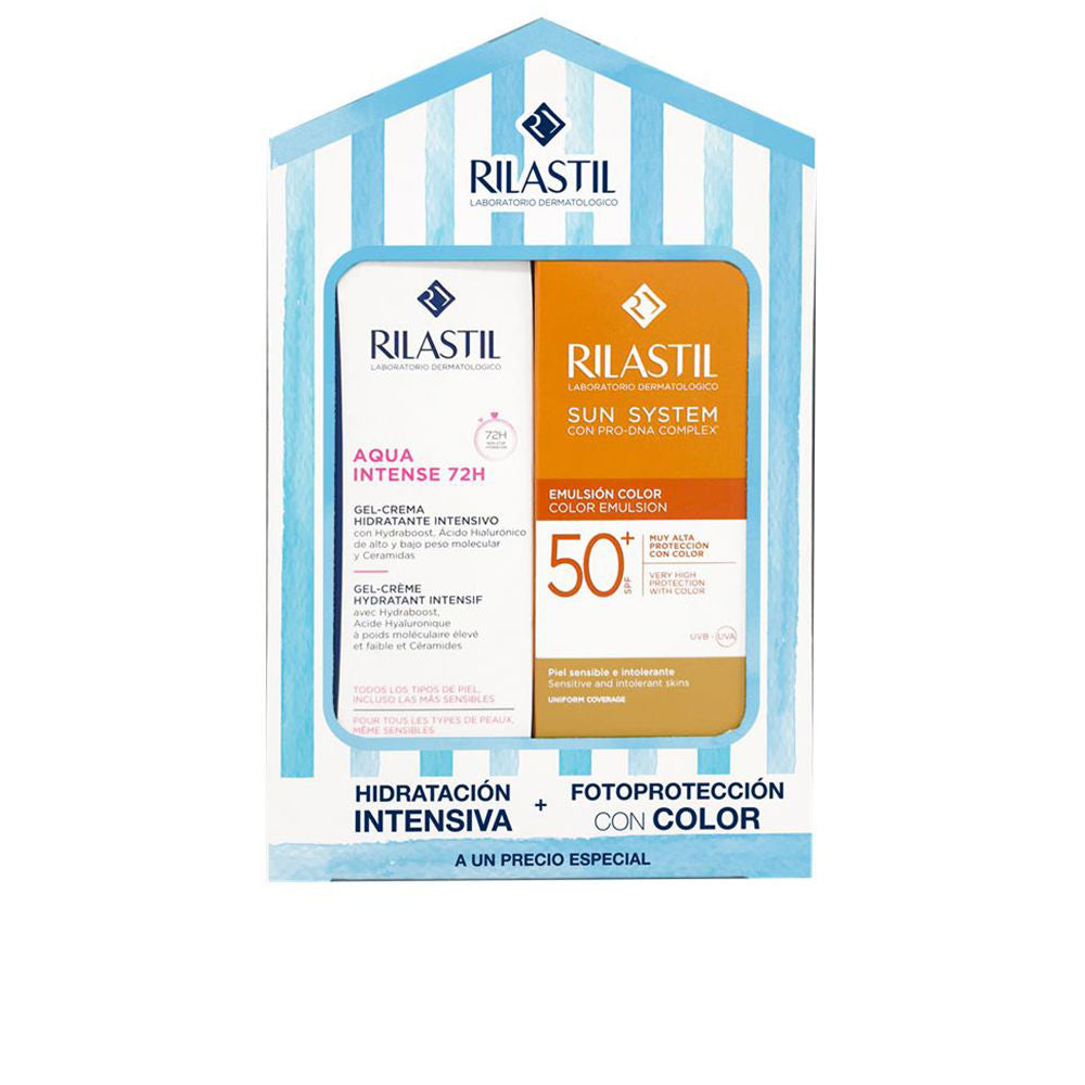 AQUA INTENSE 72H + PROTECTOR SOLAR SPF50 ESTUCHE 2 pz
