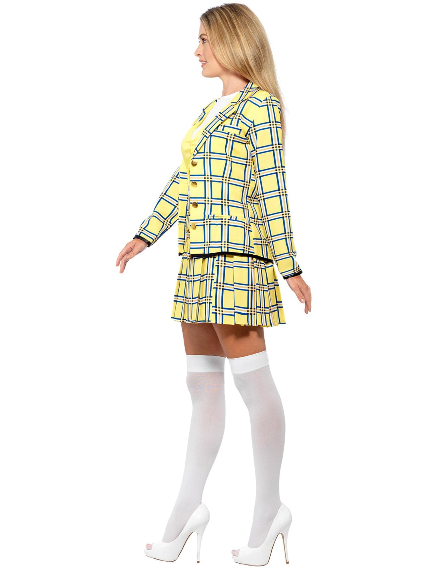 Smiffys MOVIETV Clueless Cher Costume, Yellow CS für Damen
