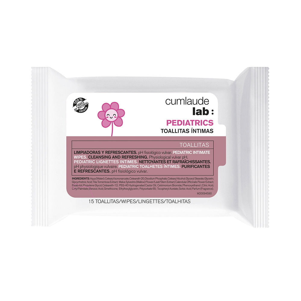 PEDIATRIC intimate wipes 15 units