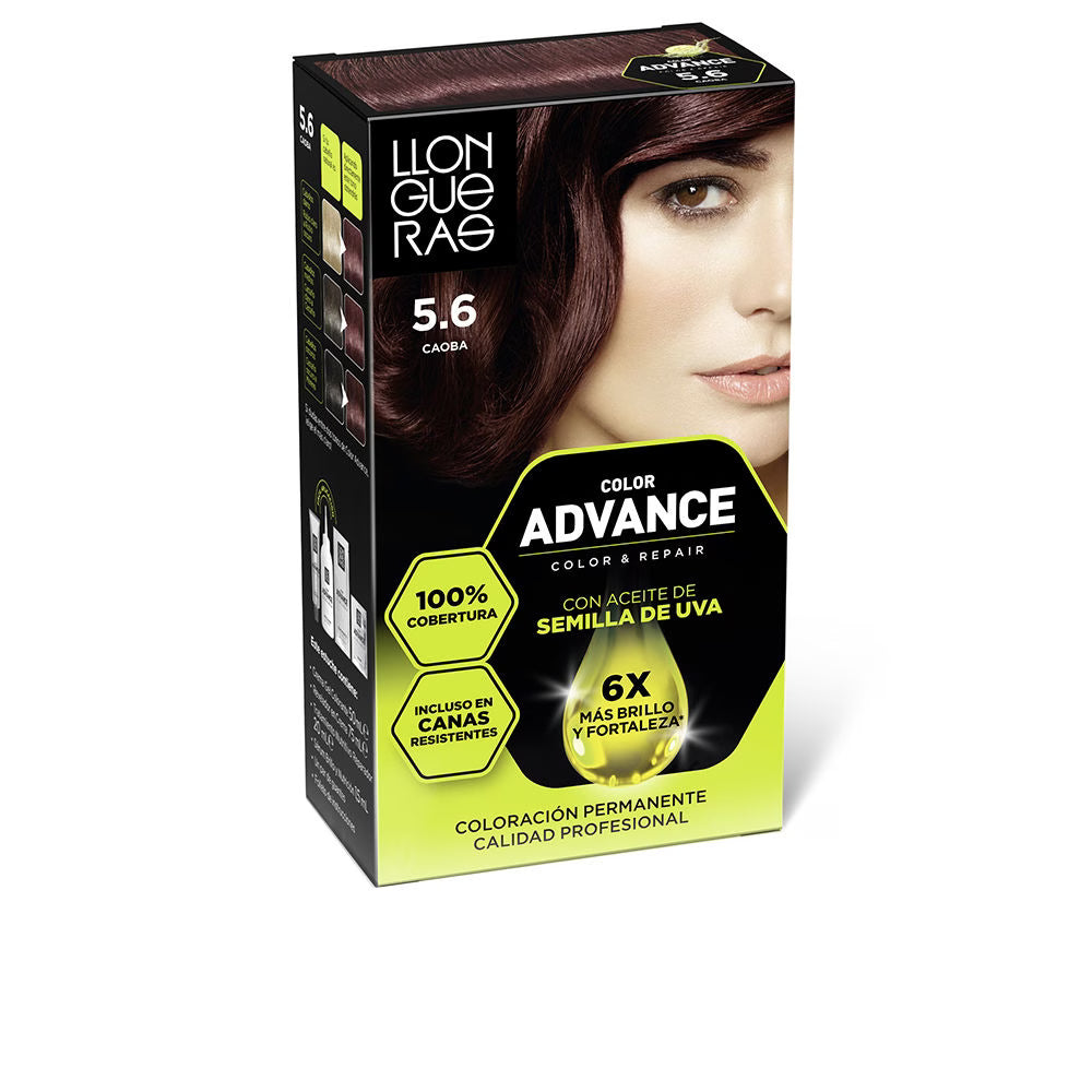 Llongueras Color Advance Haarfarbe 5,6-Caoba 1 Stück