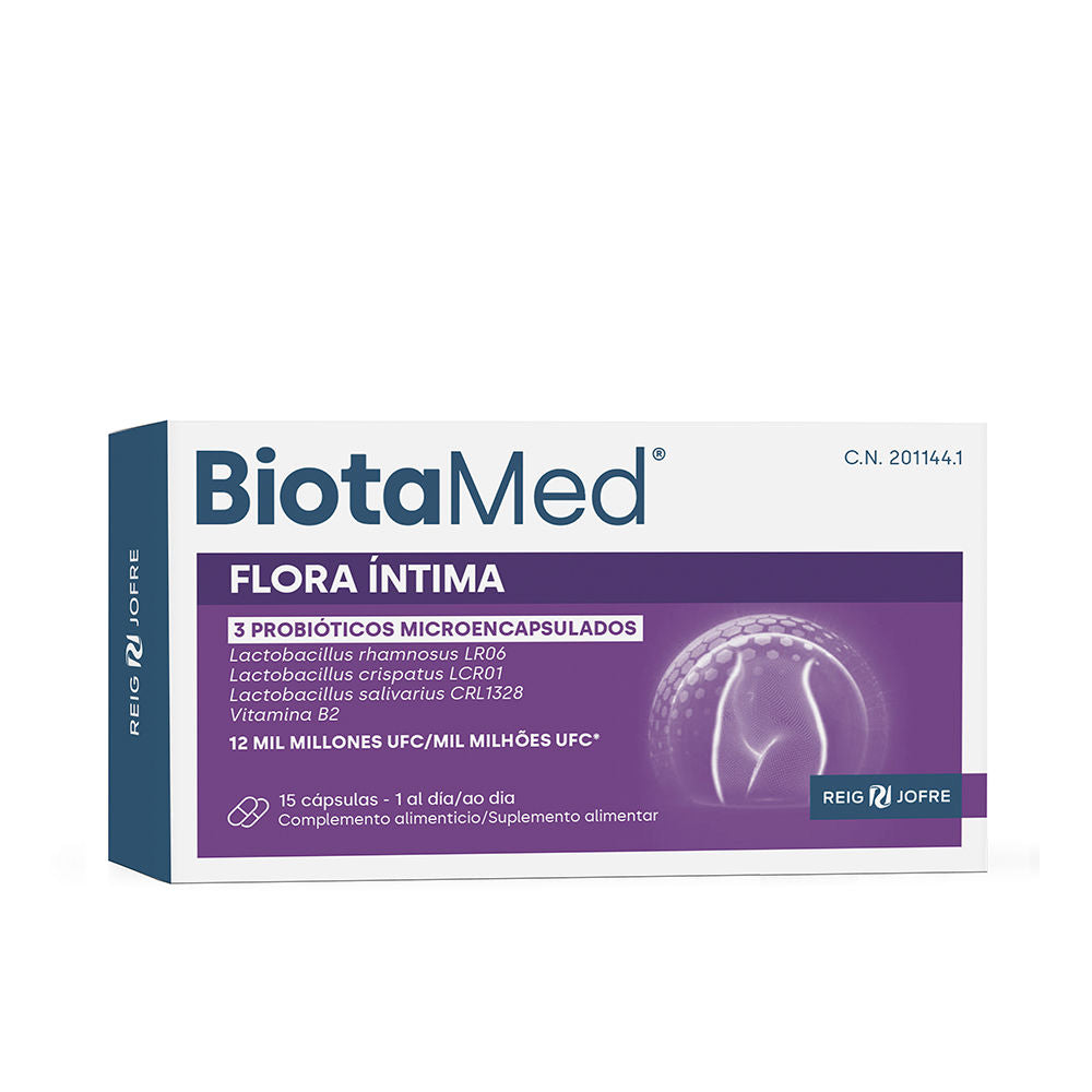 BIOTAMED FLORA ÍNTIMA cápsulas 15 u