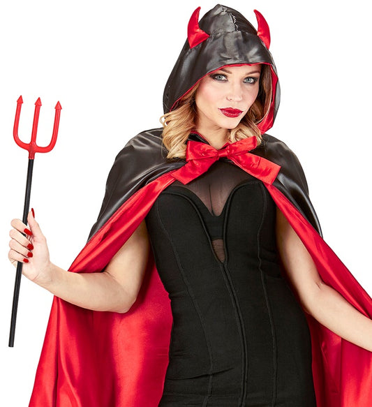 Kleiner Dreizack 60 cm als Kostümzubehör für Fasnacht und Halloween