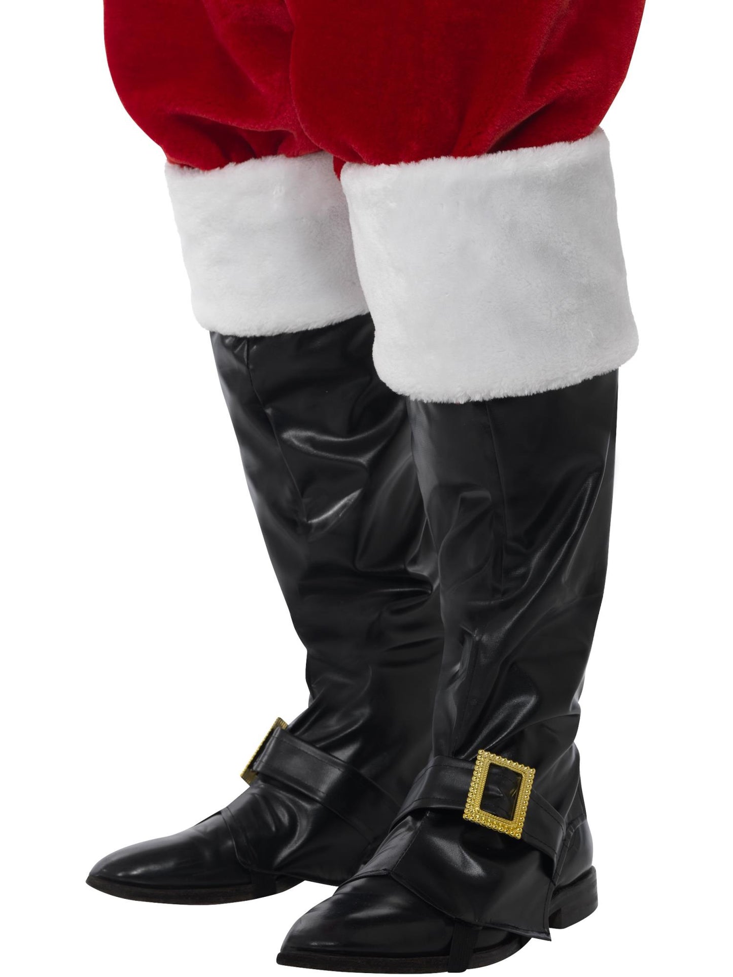 Smiffys Santa Boot Covers, Black für Herren