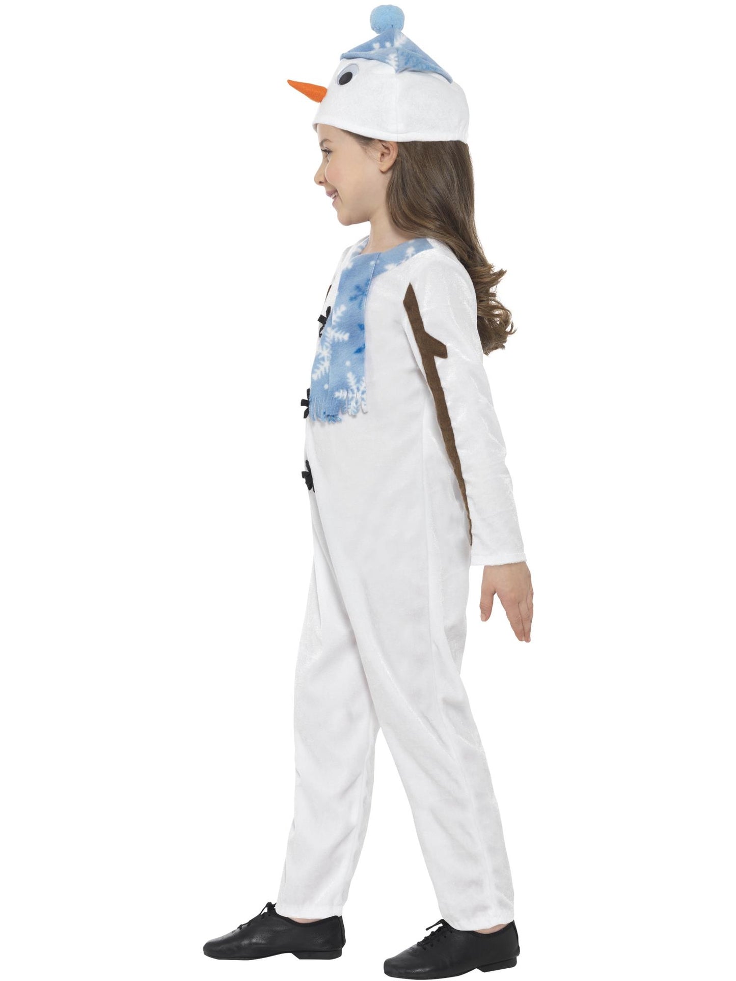 Smiffys XMASCHAR Snowman Toddler Costume, White CS für Unisex
