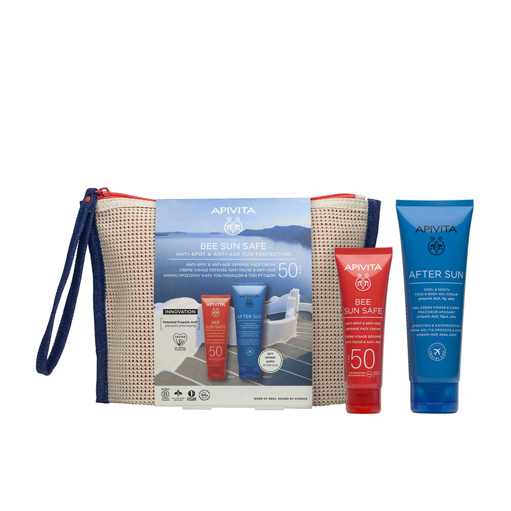 BEE SUN SAFE ANTI-SPOT AND ANTI-AGING CREAM SPF50 3-piece set