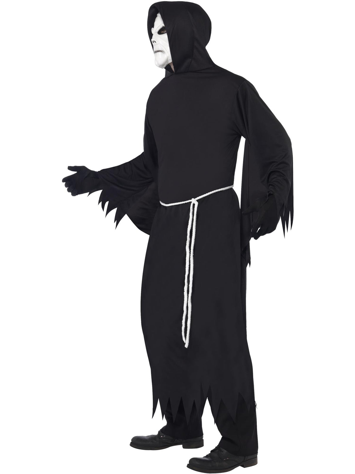 Smiffys GREAPGDIG Grim Reaper Costume, Black CS für Unisex