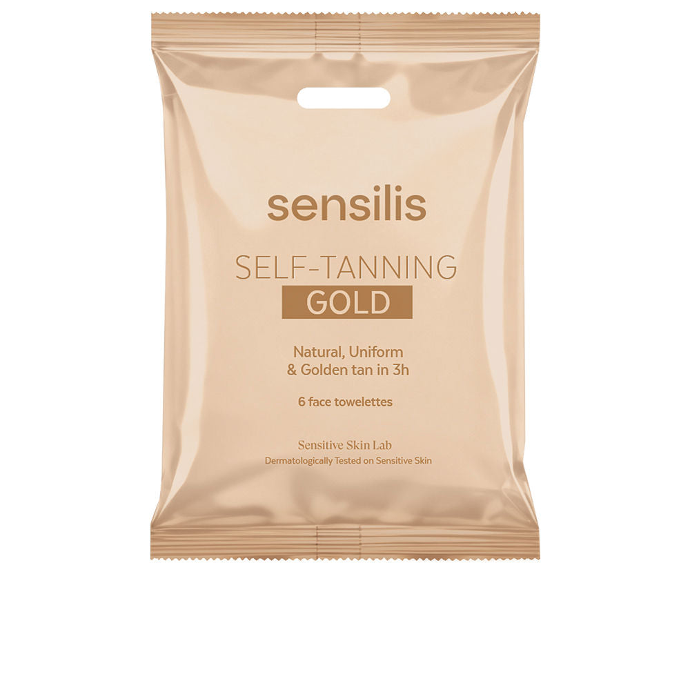 SELF TANNING wipes #Gold 6 u