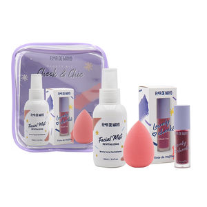 Flor De Mayo Beauty Kit Cheek y Chic Beauty-Set im Etui mit 4 Teilen