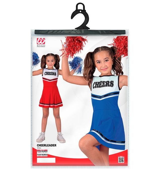Cheerleader-Kleid in frischen Farben für Fasnacht und Karneval in der Schweiz