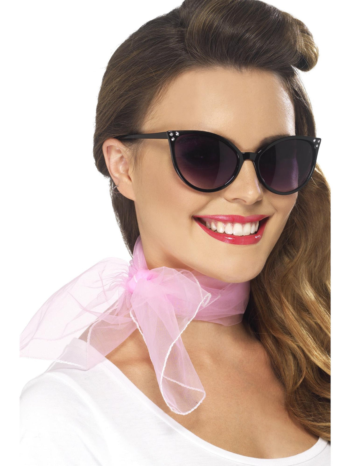 Smiffys 1950S 50s Neck Scarf, Pink AC für Damen