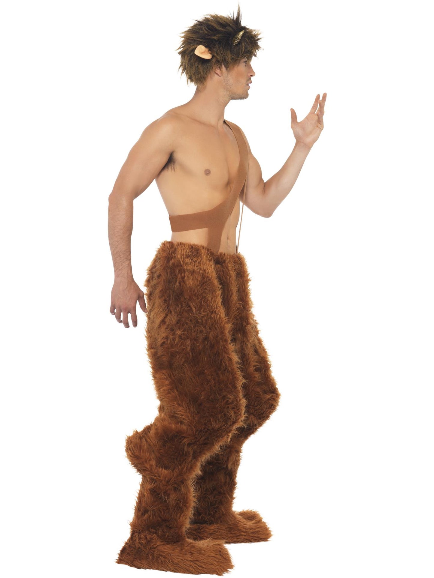 Smiffys HERO Pan Costume, Brown CS für Herren