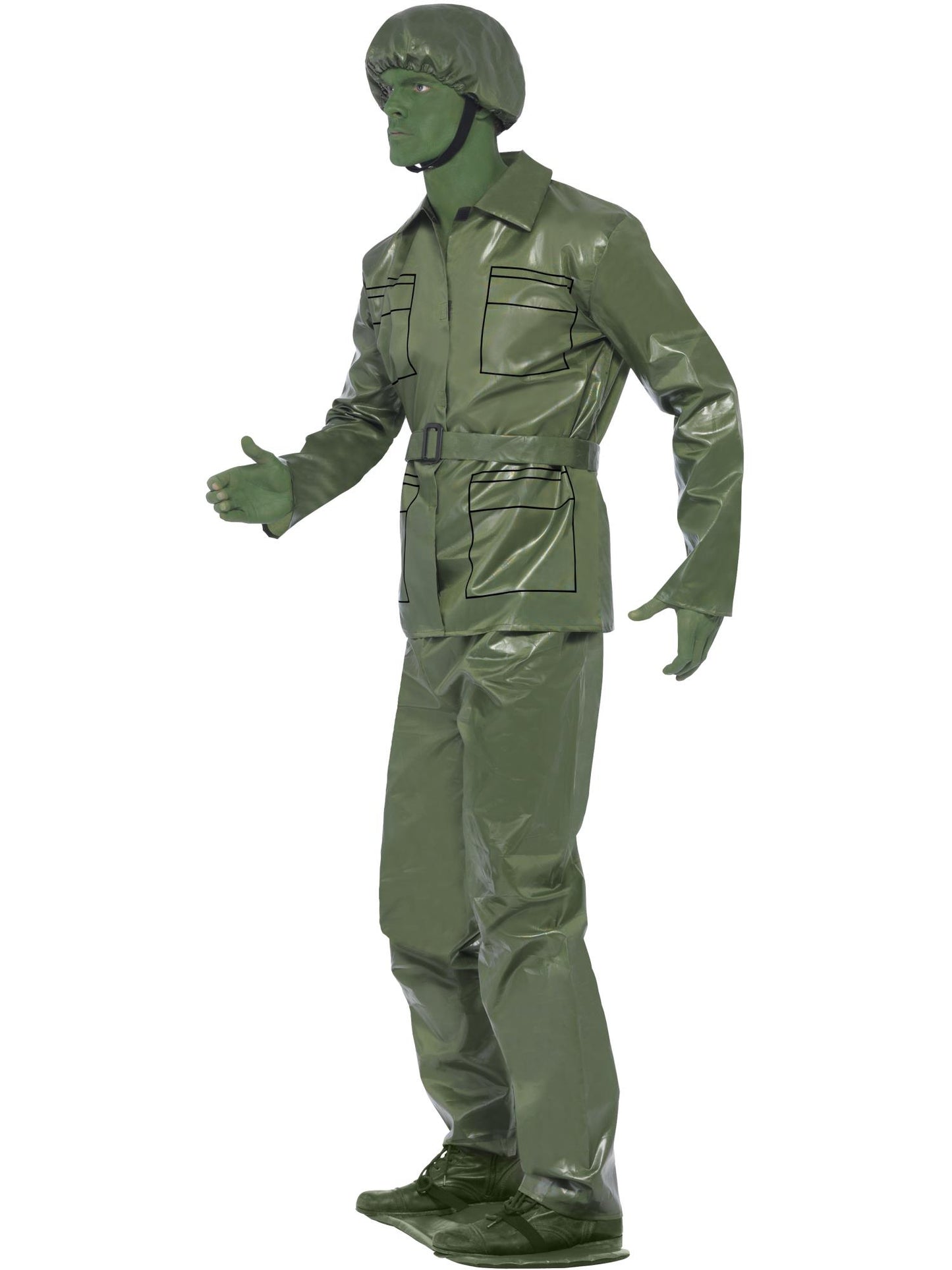 Smiffys ARMY Toy Soldier Costume, Green CS für Herren