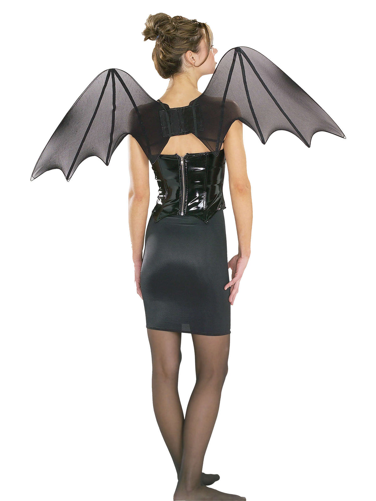 Rubies Chiffon Bat Wings Fledermausflügel – Detailansicht