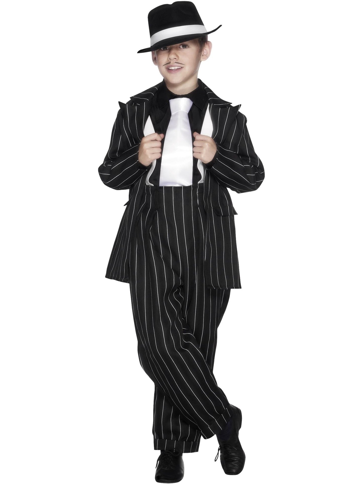 Smiffys 1920S Zoot Suit Costume, Black CS für Jungen