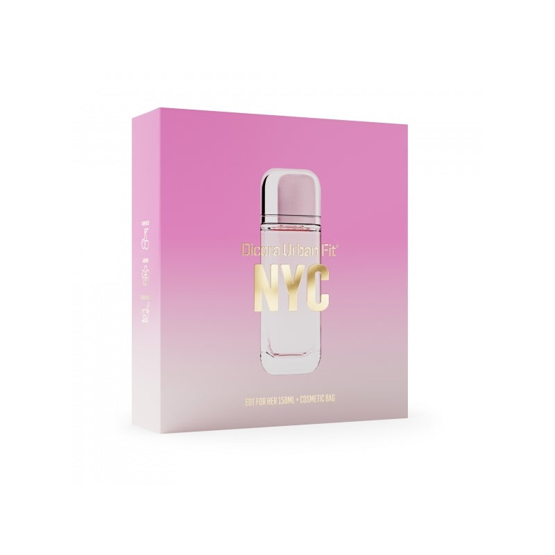 Dicora Urban Fit NYC For Her Eau de Toilette 150 ml mit Necessaire